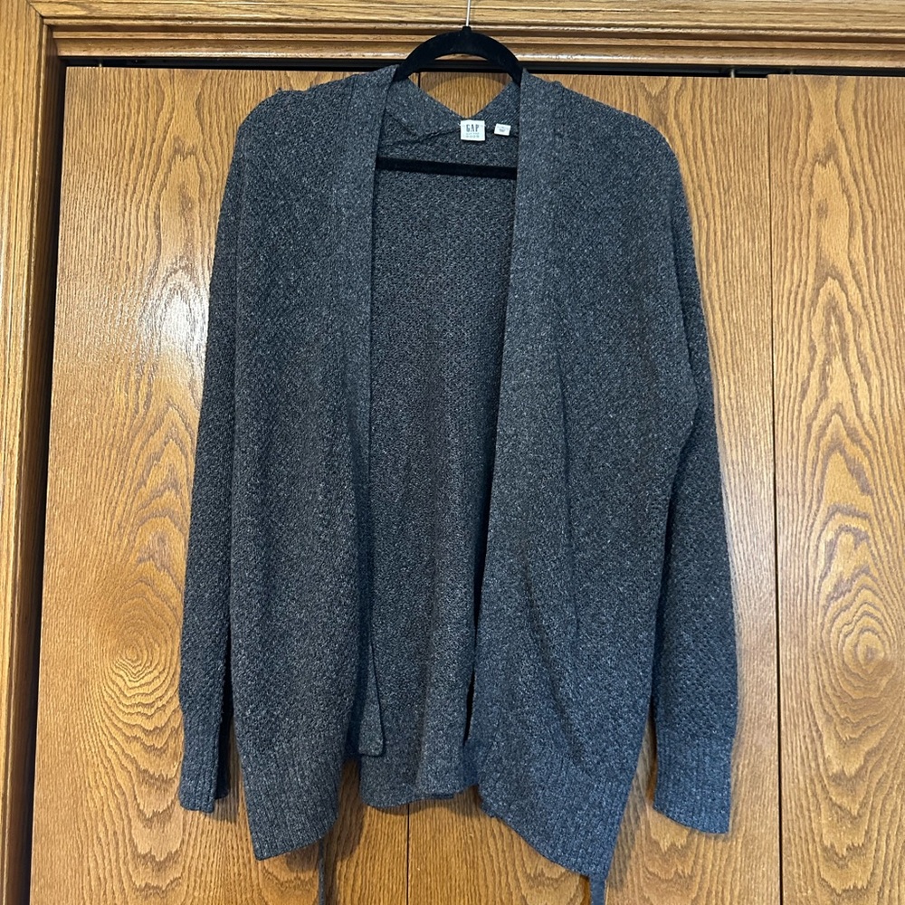 Gap Gray Women's Wrap Sweater